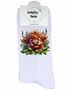 Print 497 Koe bladeren