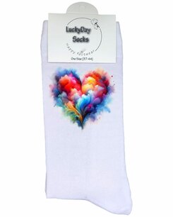 Print 524 Multicolor hart