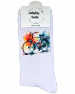 Print 528 Multicolor fiets