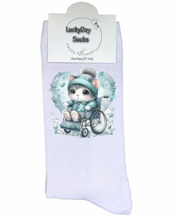 534 Print Poes rolstoel