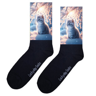 Print 545 Winter kitten