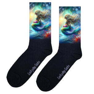 Print 554 Zeemeermin aquarel