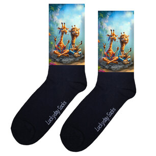 Print 562 Hippie giraffen