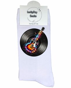 Print 597 Vinyl plaat elektrische belichte gitaar