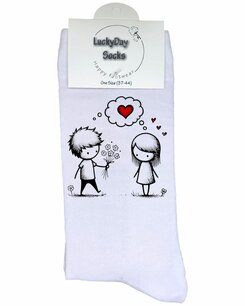 Print 659 liefde tekening verlegen