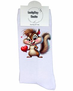 Print 676 Eekhoorn hartje