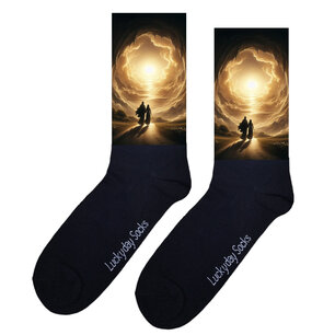 Print 624 Jezus vrouw weg naar de hemel