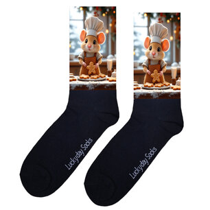 Print 732 Muis kerstkoekjes