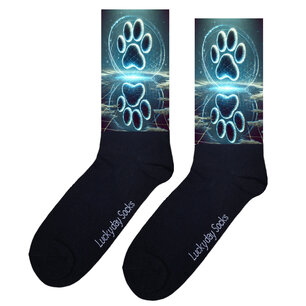 Print 743 Dierenpoot lichtcirkel