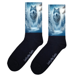 Print 752 Wolf winterland