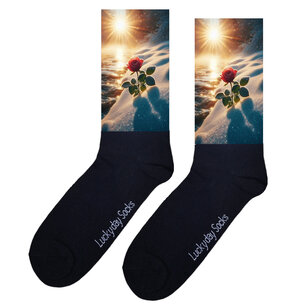 Print 753 Roos sneeuw