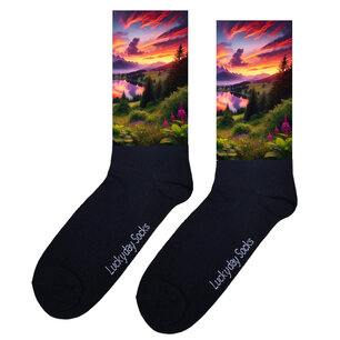 Print 794 Avondrood natuur