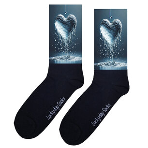 Print 799 Bewegend water hart