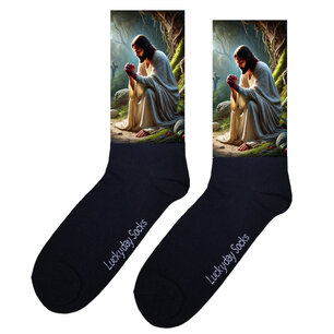 Print 826 Jezus biddend