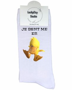 Print Je bent me er eendje