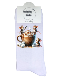 Print 889 Muizen choco bruin