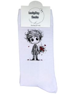 Print 922 Tekening man rozen 