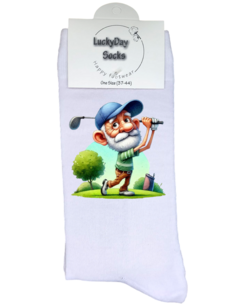 Print 946 Golf opa swing baard 