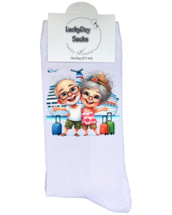 Print 957 Oma opa cruise kaartje