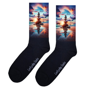 Print 968 Balans stenen strand