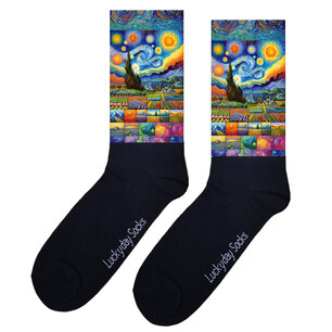 Print 1013 Geometrisch van Gogh