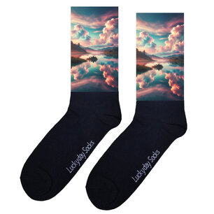 Print 1021 Roze landschap