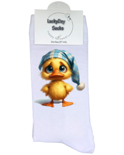 Print 1053 Eendje slaapmuts 