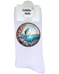 Print 1079 Visnet schelpen