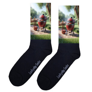 Print 1085 Rode keramische BBQ