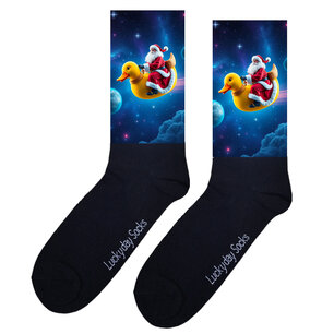 Print 1155 Kerstman badeend