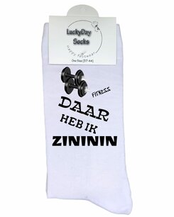 Print Fitness, Daar heb ik zininin 