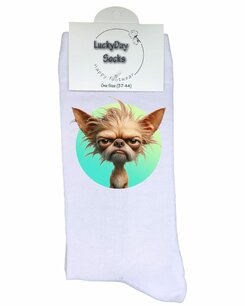 Print 1597 Grumpie hondje