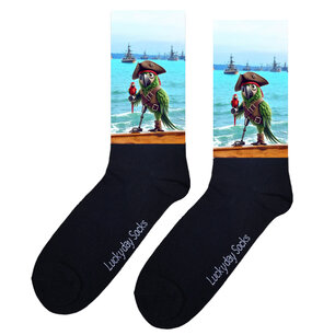 Print 1225 Steampunk Papegaai boot