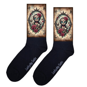 Print 1268 Voodoo doll roos