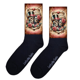 Print 1270 Stel skulls hart