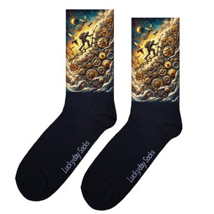 Print 1273 Steampunk golven