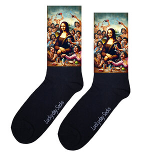 Print 1295 Mona Lisa party people