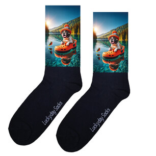 Print 1313 Croc franse bulldog