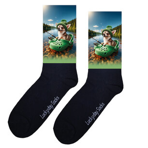 Print 1314 Croc chihuahua bruin