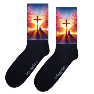 Print 1330 Jezus kruis zonsopkomst