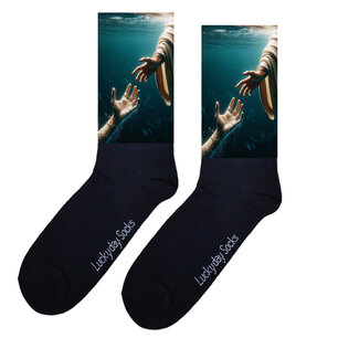 Print 1332 Reddende hand water