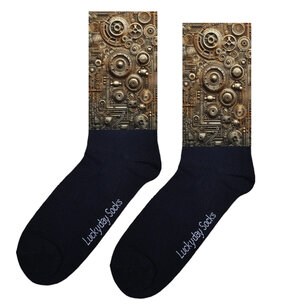 Print 1341 Steampunk brons