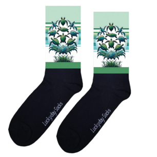 Print 1428 Schildpadden groen