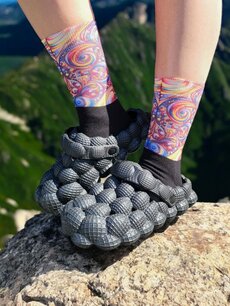 Print 1007 Geometrisch lagen cirkel mozaïek