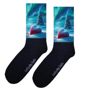 Print 1375 Hart sneeuw