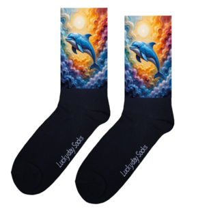 Print 1378 Dolfijn schilderij