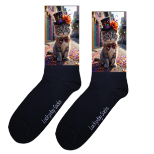 Print 1379 Carnaval kitten