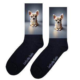 Print 1396 Chihuahua beige af