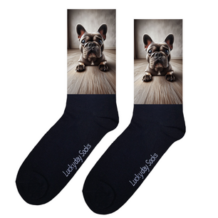 Print 1399 Franse Bulldog af