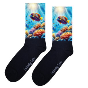 Print 1429 Regenboog vis koraal